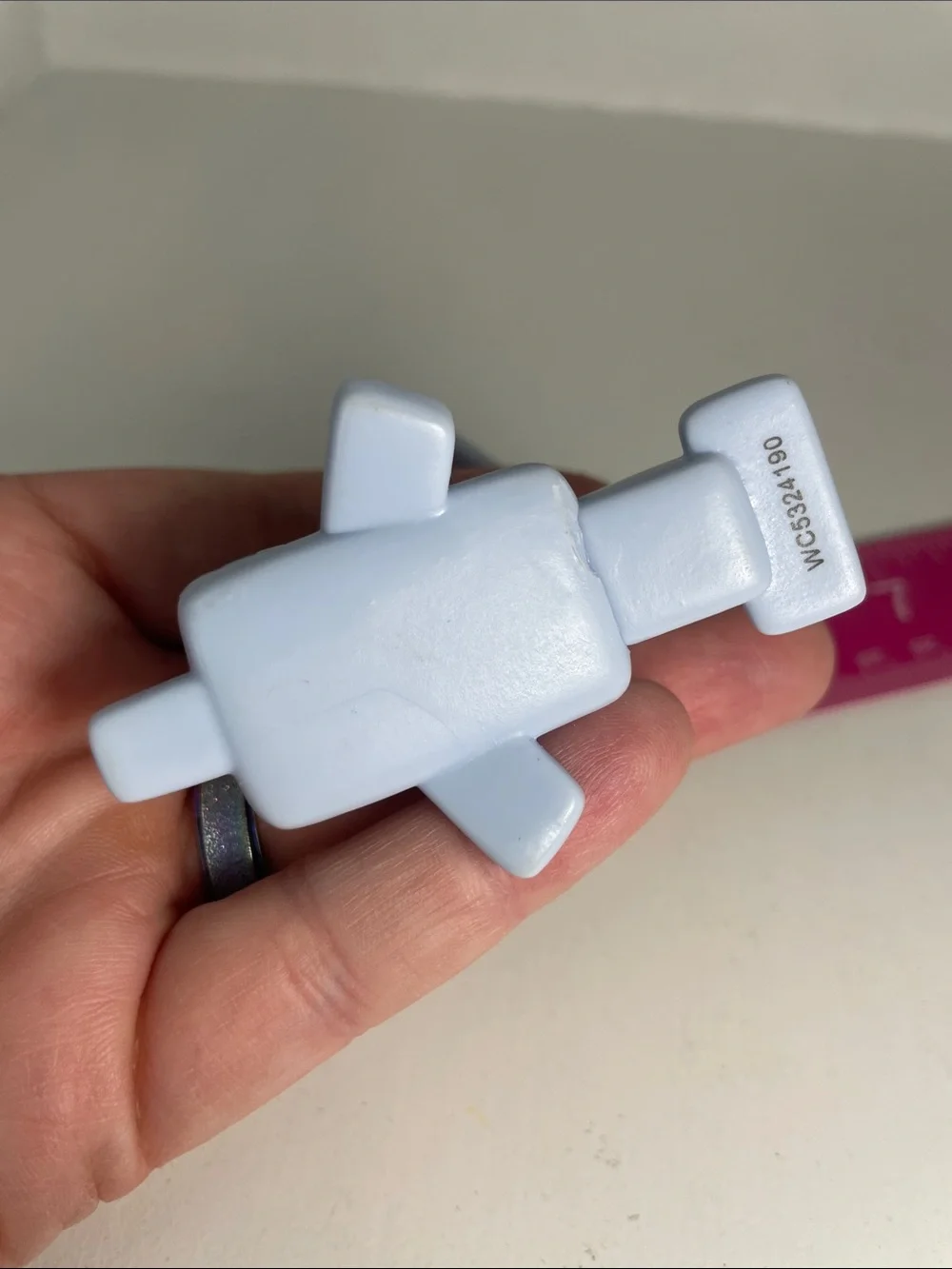 Minecraft Dolphin Bag Clip Keychain Accessory